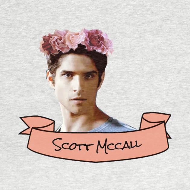 Scott Mccall Flower Crown by lunalovebad